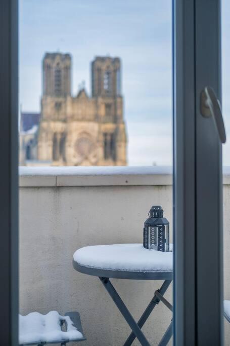 Apartament Le Clovis - Cathedrale Reims Zewnętrze zdjęcie